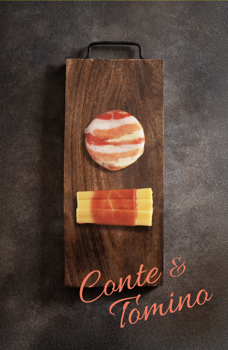 アンティパストボード(コンテ生ハム&トミーノパンチェッタ)